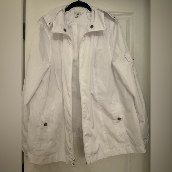 CAbi Jackets & Blazers - CAbi white Hooded Jacket